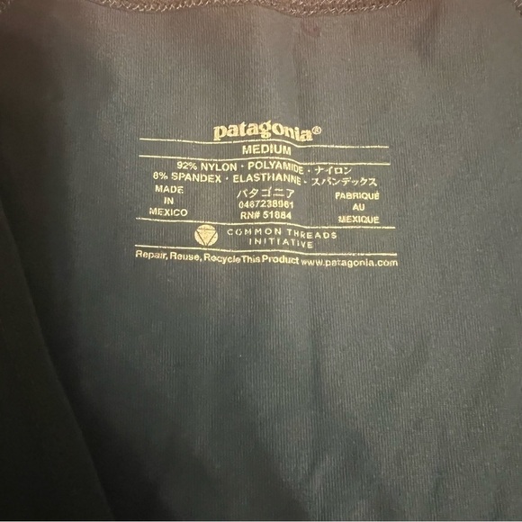 Patagonia Women’s Bandha Twist Front Dress in Glass Blue Sz M Athletic Dress - Picture 11 of 16